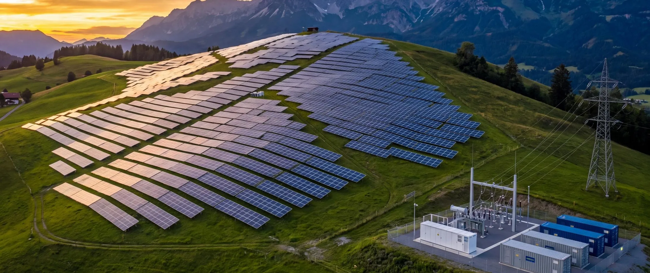 Utility-scale PV plant built by WALDEVAR Energy