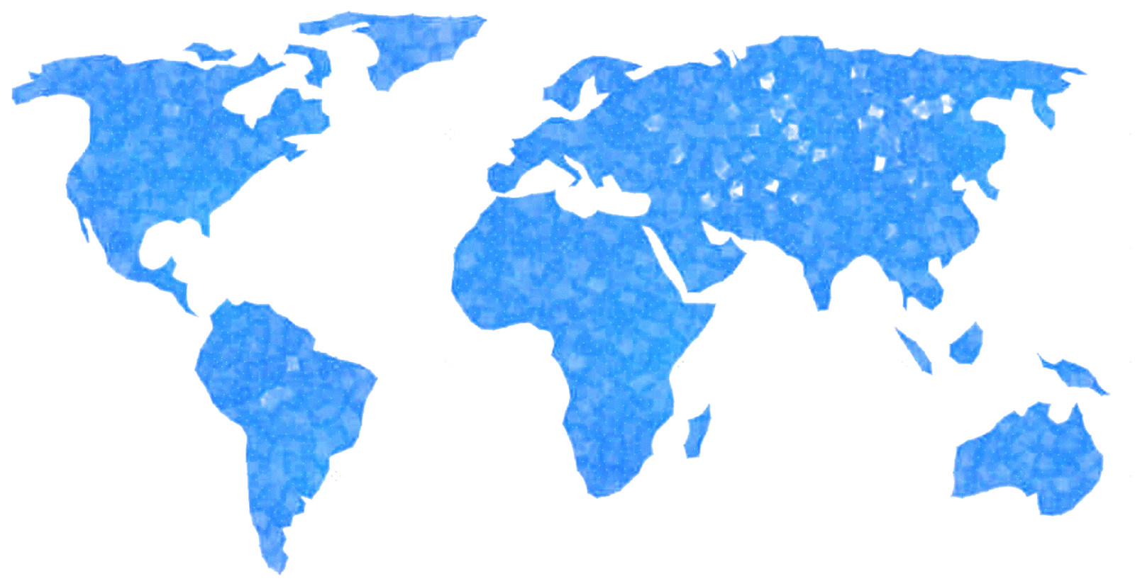 World map with the WALDEVAR offices